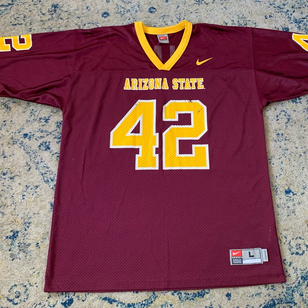 Pat Tillman ASU Vintage Nike Jersey Size Large College Football Vintage